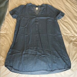 H&M Blue Jean Mini Dress